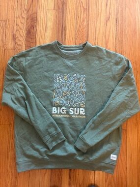 Big Sur International Marathon Graphic Crewneck Sweatshirt